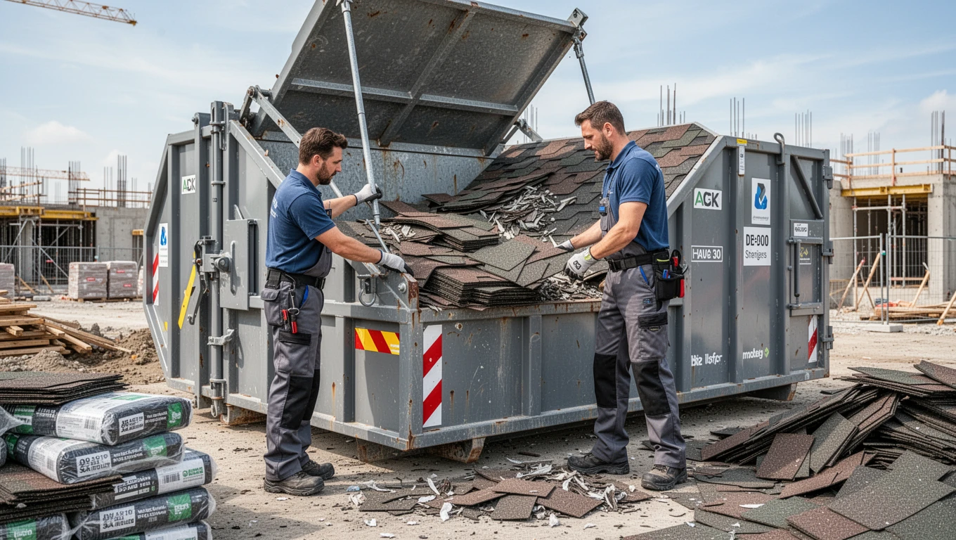 Dumpster for Roofing & Shingles